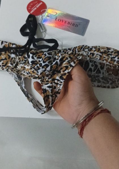MAN THONG UNDERWEAR MTH15 TIGER bra 5 star review image