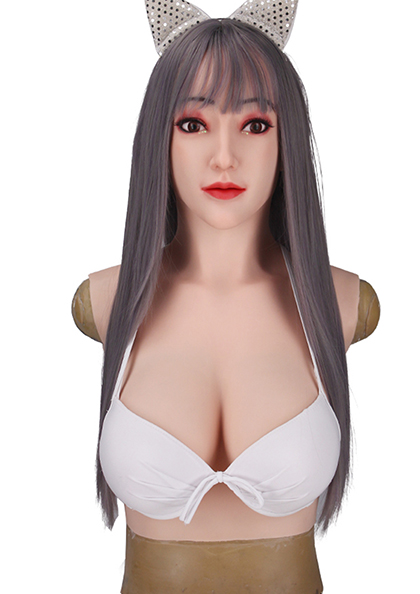 UPPER BODY SILICONE ATTACHED FACE MASK2