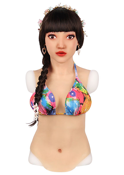 UPPER BODY SILICONE ATTACHED FACE MASK3