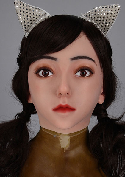 SILICONE FACE MASK WOMAN 7