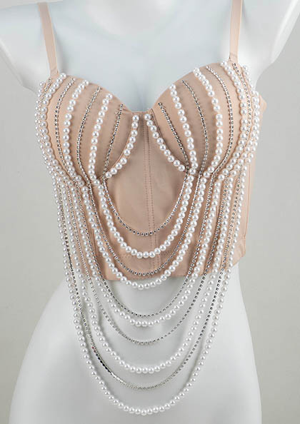 Buy Online D01 Pearl Corset Top | Lovebird