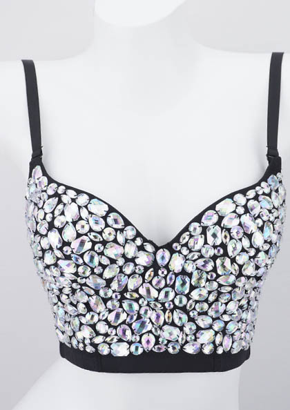 Buy Online D02 Rhinetsone Strapless Top | Lovebird