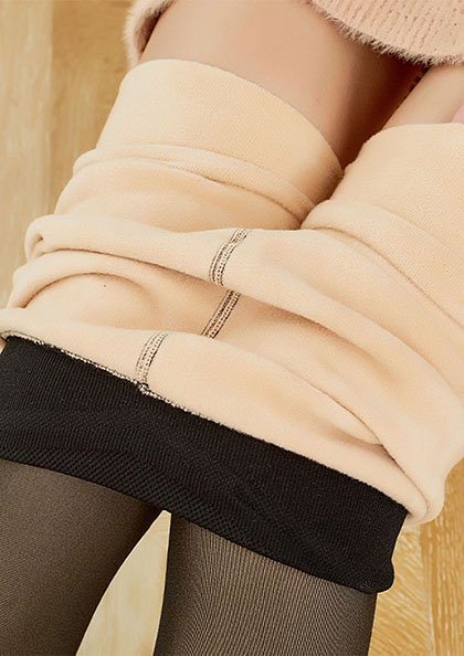 SHEER STOCKING SKIN SHADE INSIDE (WITHOUT SOCKS)