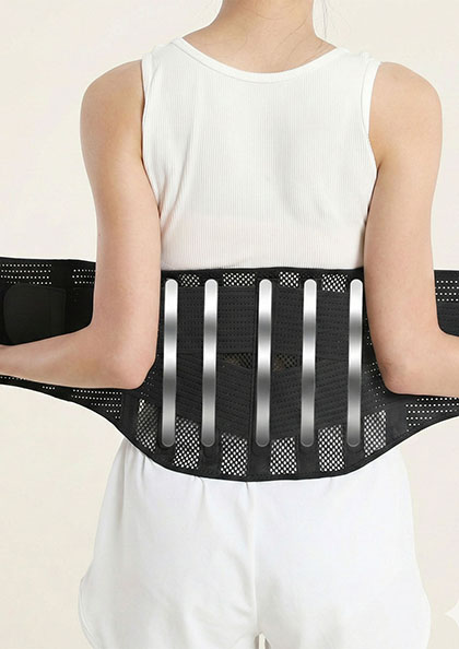 COMPRESSION WAIST SUPPORT BELT FOR HERNIATED DISCS