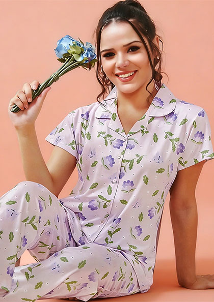 Buy Online LOVEBIRD Cotton Nighsuit NS8809 | Lovebird