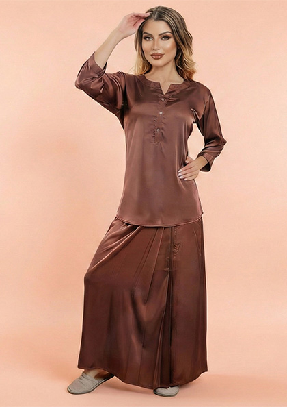 Buy Online LOVEBIRD NS-LUNGI-01 Night Suit 2 Pcs | Lovebird