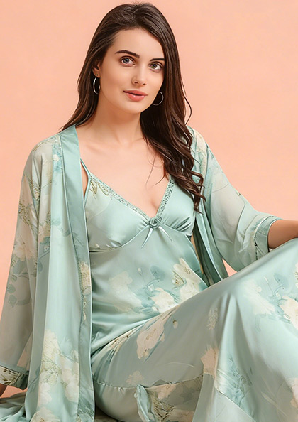 Buy Online LOVEBIRD C228 Nighty Set 2pcs | Lovebird