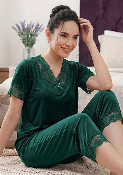 Buy Online LOVEBIRD F611 Modal Nighty Set 6 Pcs | Lovebird