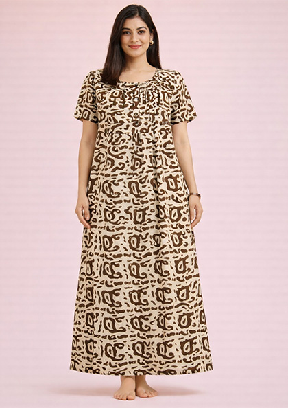 BATIK-02 COTTON BLEND NIGHTY