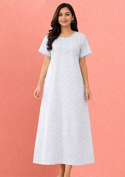 BOMBAY-08 COTTON BLEND NIGHTY