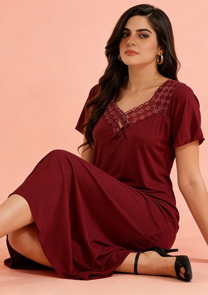 Buy Online LOVEBIRD Modal Nighty 01 | Lovebird