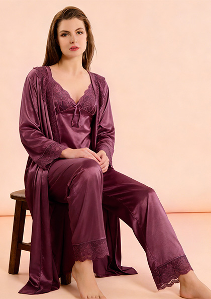 Buy Online LOVEBIRD C248 Long To Long 2pcs Nighty | Lovebird