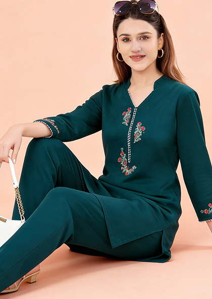 NS8851 KURTI NIGHT SUIT