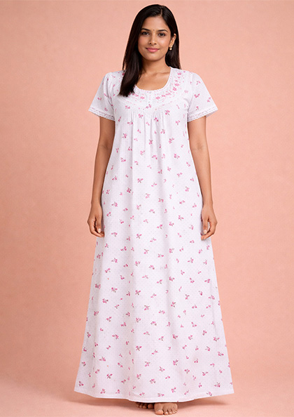 BOMBAY-13 COTTON BLEND NIGHTY