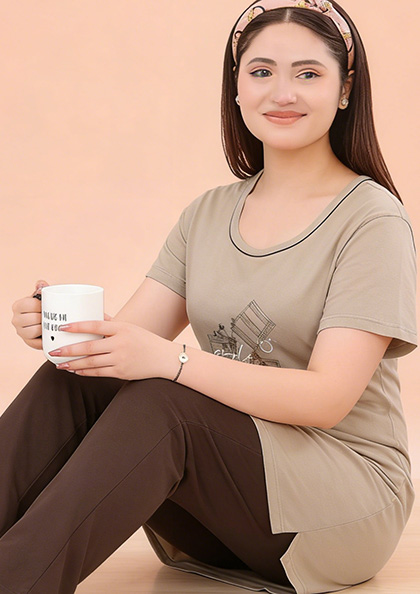 Buy Online LOVEBIRD Ns8862 Kurti Nightsuit | Lovebird