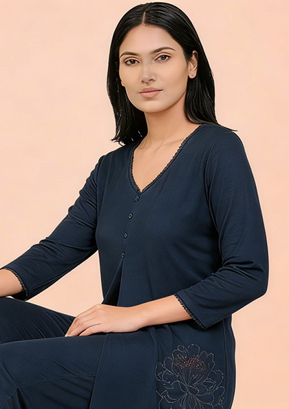 Buy Online LOVEBIRD Ns8864 Kurti Nightsuit | Lovebird