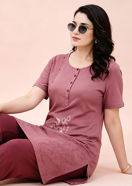 Buy Online LOVEBIRD Ns8870 Nightsuit | Lovebird