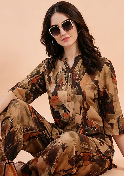 CO-ORD SET 6633 RAYON NIGHT SUIT