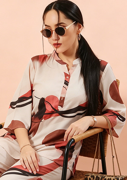 CO-ORD SET 6634 RAYON NIGHT SUIT