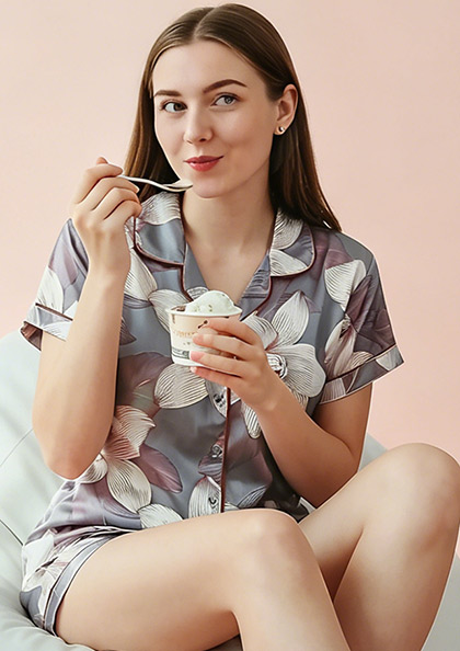 Buy Online LOVEBIRD Ns6633 Satin Bloomer Set | Lovebird