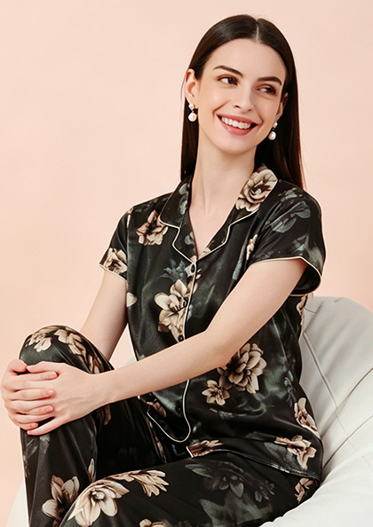 NS6639 SATIN NIGHT SUIT