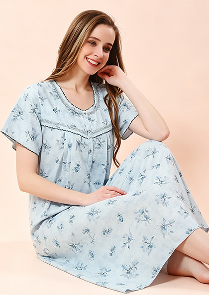 CT NIGHTY 21 COTTON BLEND HOSIERY NIGHTY