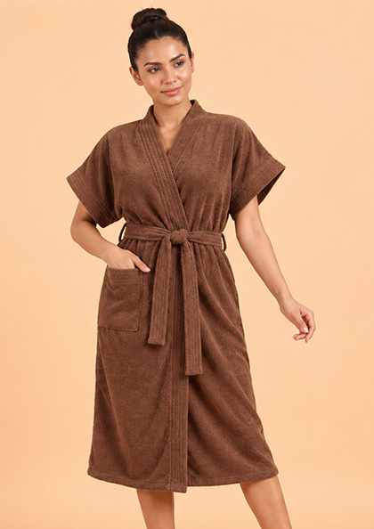 Buy Online LOVEBIRD Bath Robe 01 Towel Fabric Gown | Lovebird