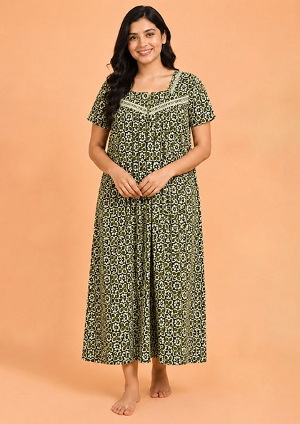 BATIK-17 COTTON BLEND NIGHTY