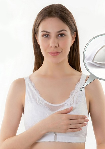 Buy Online Mastectomy LOVEBIRD Pocket Bra Bl. Bra | Lovebird