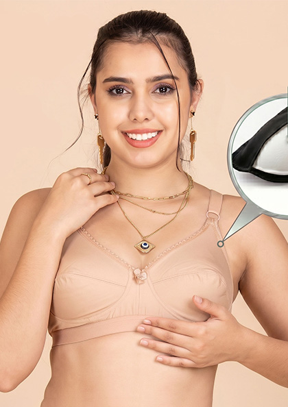 MASTECTOMY PERFECT FIT COTTON POCKET BRA