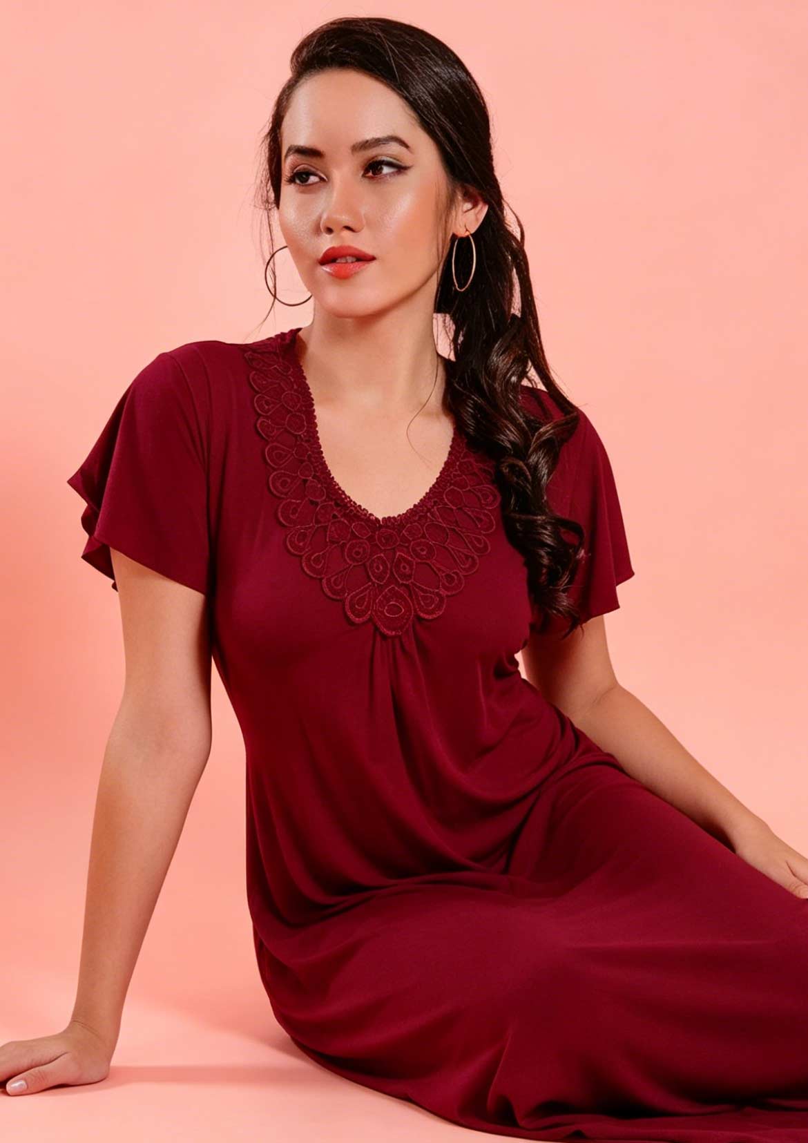 Buy Online LOVEBIRD Modal Nighty 06 | Lovebird