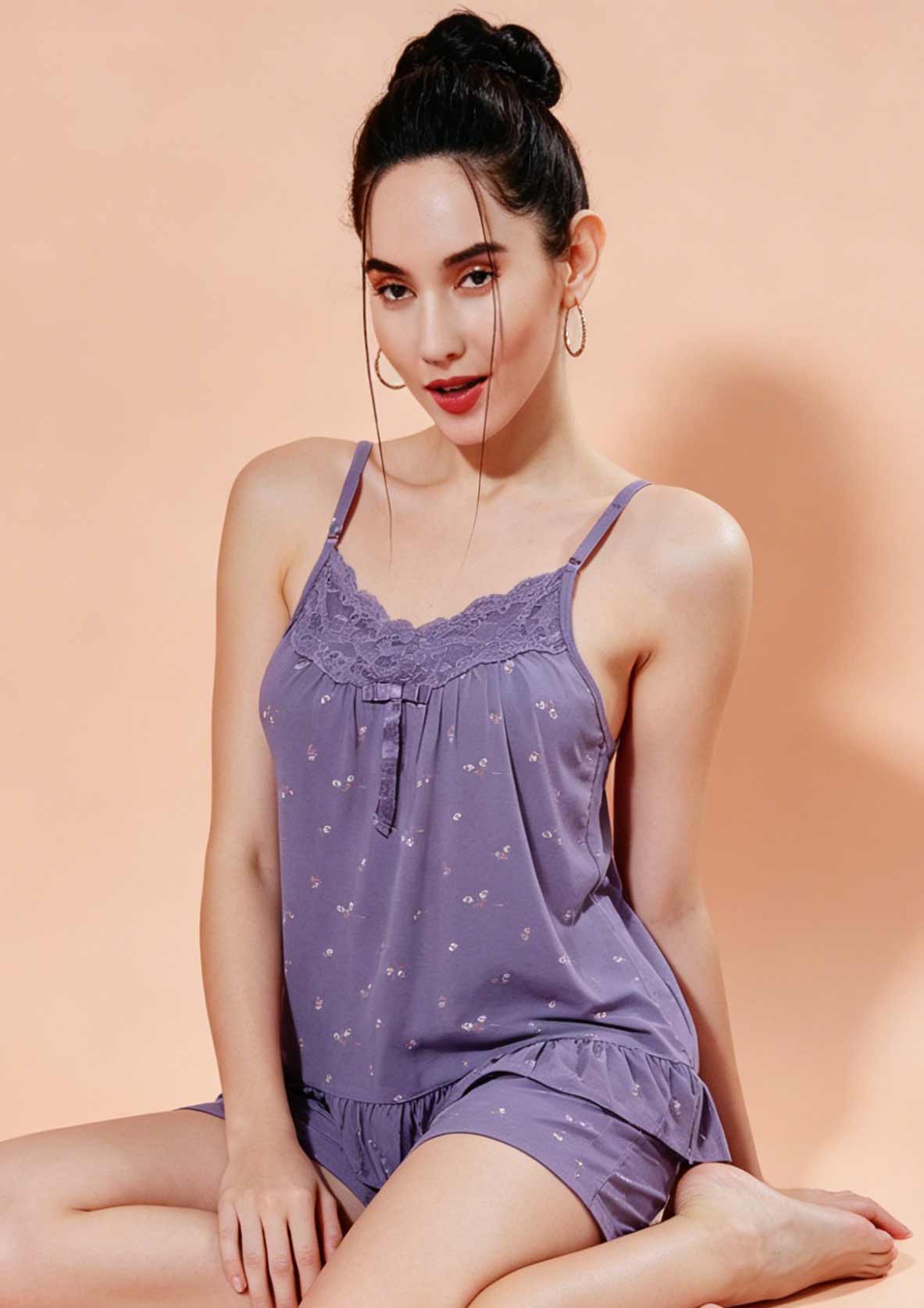 B39 VISCOSE MODAL BLOOMER SET