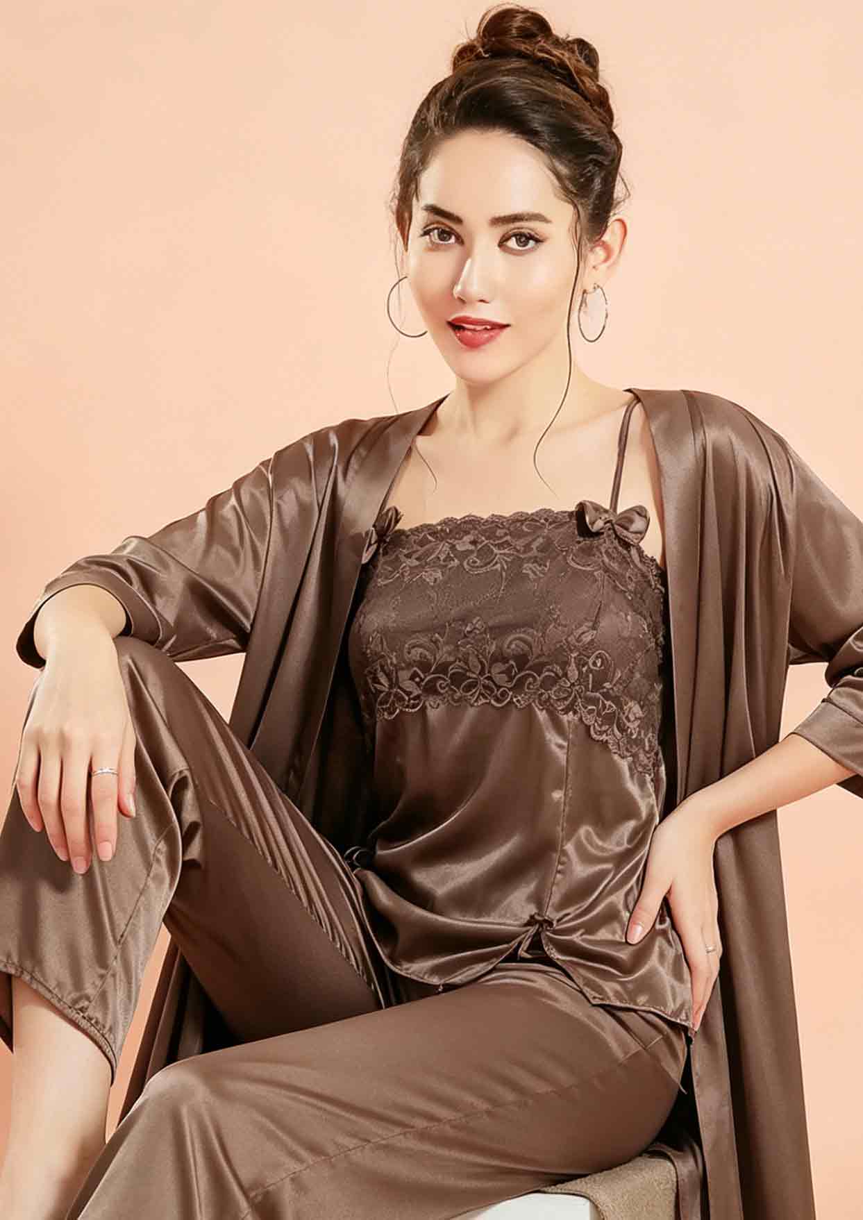 Buy Online LOVEBIRD D313 Silk Baby Doll Set | Lovebird