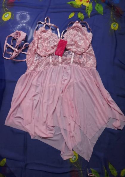 DN812 BABY DOLL CHEMISE bra 5 star review image