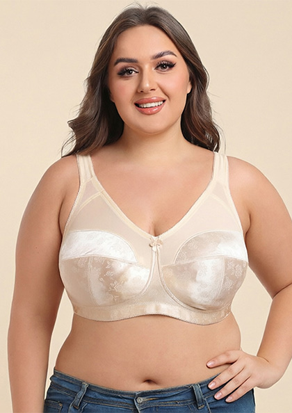 Buy Online LOVEBIRD Sheego-5 Underwired Plus Size Cotton Bra | Lovebird