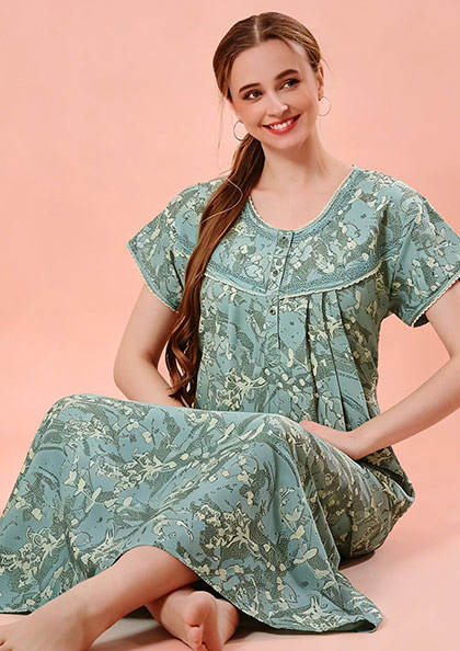 Buy Online LOVEBIRD Rich Cotton 24 Rayon Blend Nighy | Lovebird