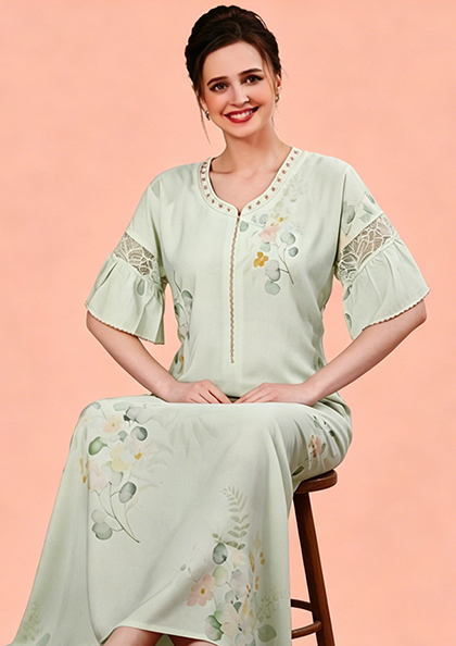 Buy Online LOVEBIRD Rich Cotton 31 Rayon Blend Nighy | Lovebird