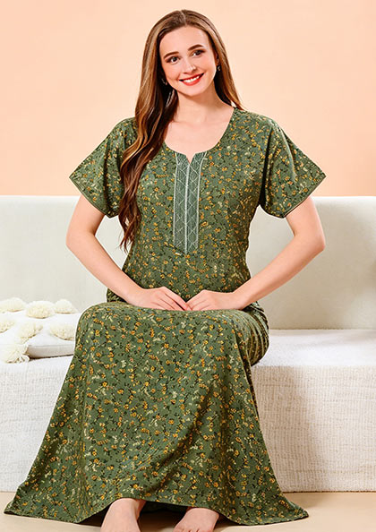 Buy Online LOVEBIRD Rich Cotton 32 Rayon Blend Nighy | Lovebird