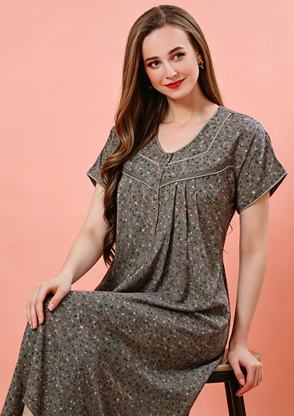Buy Online LOVEBIRD Rich Cotton 33 Rayon Blend Nighy | Lovebird