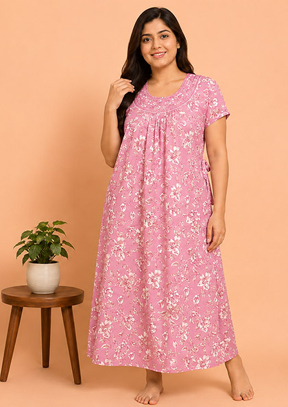 BOMBAY-16 COTTON BLEND NIGHTY