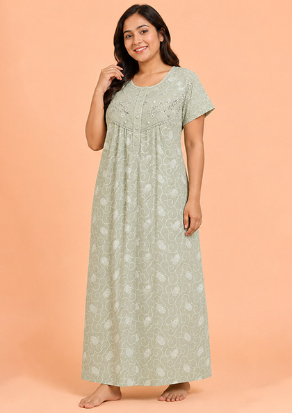 BOMBAY-21 COTTON BLEND NIGHTY
