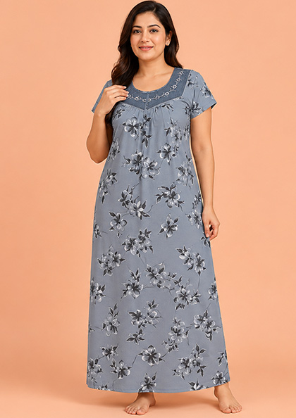 BOMBAY-23 COTTON BLEND NIGHTY