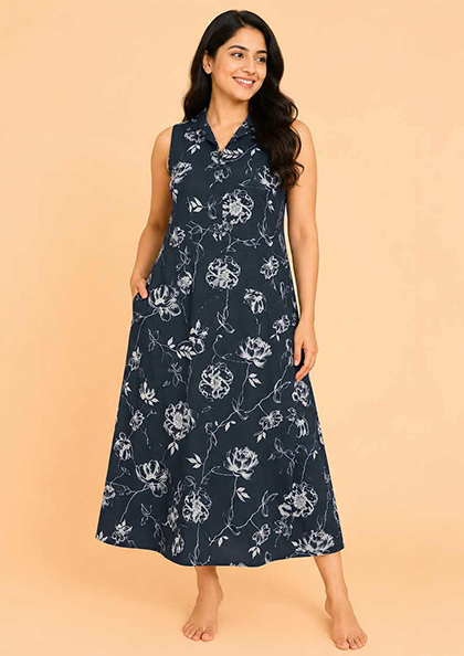 Buy Online LOVEBIRD Ct Nighty 39 Front Open | Lovebird