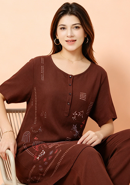 Buy Online LOVEBIRD Ns9904 Cotton Night Suit | Lovebird