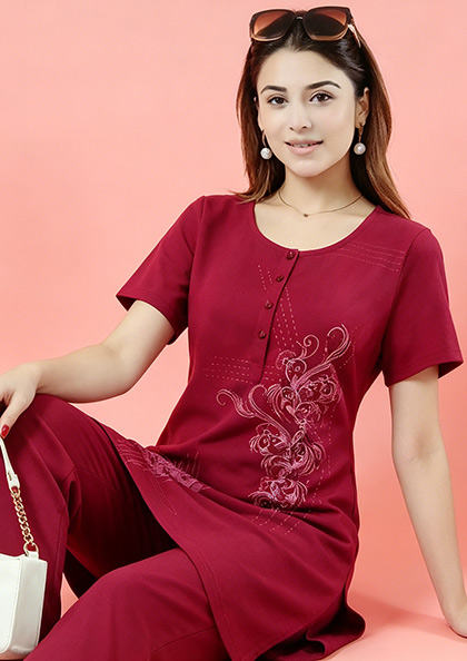 NS9905 COTTON NIGHT SUIT