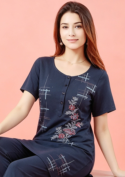 Buy Online LOVEBIRD Ns9905 Cotton Night Suit | Lovebird