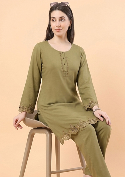 Buy Online LOVEBIRD Ns9931 Cotton Coord Set Full Sleeves | Lovebird