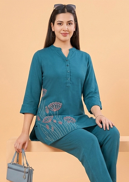 Buy Online LOVEBIRD Ns9932 Cotton Coord Set | Lovebird