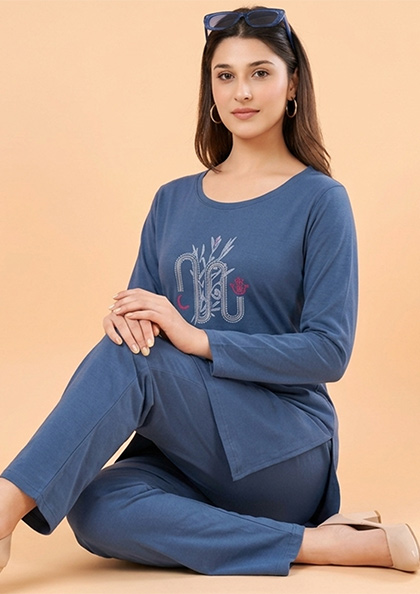 Buy Online LOVEBIRD Ns9933 Cotton Coord Set Full Sleeves | Lovebird