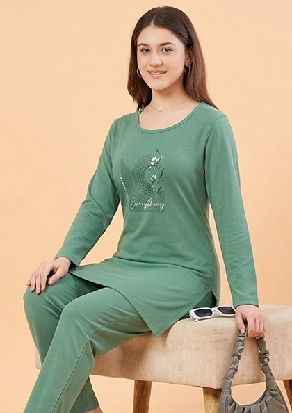 Buy Online LOVEBIRD Ns9933 Cotton Coord Set Full Sleeves | Lovebird